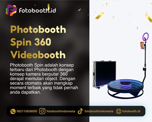 Photobooth Spin 360 video